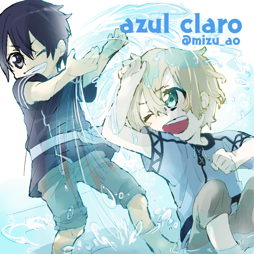 azul claro