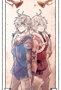 【展示】タロット風イラスト「審判（ジャッジメント）」