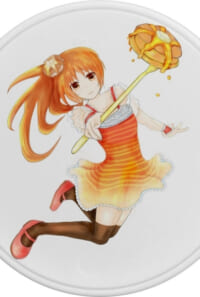 【スマホスタンドグリップ】カフェ娘　パンケーキ　パンニャロール