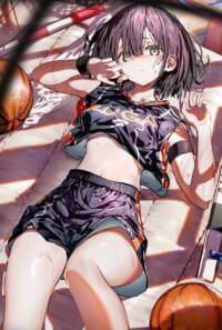 C99タペストリー　スクールタイムガールA