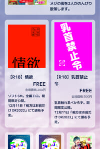 Bい10【妄想の回し者】お品書き
