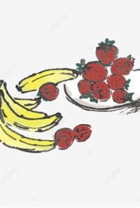 バナナみるくといちごみるく