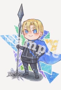 アクリルクリップ(ディミトリ)