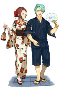 お祭りアクリルスタンド