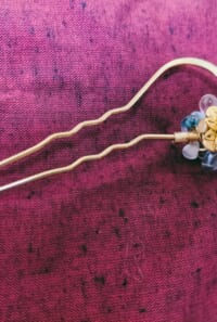 三日月宗近極イメージかんざし　2本ざし