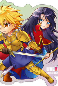 LALアクリルキーホルダー・オルステッド＆ストレイボウ