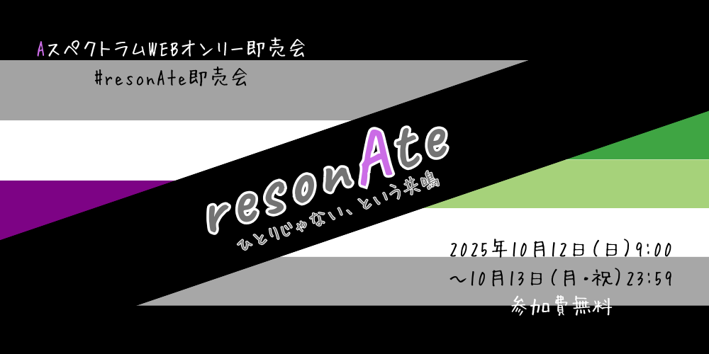 resonAte ー ひとりじゃない、という共鳴