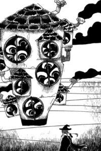 【短編漫画】目玉たちの棲む家